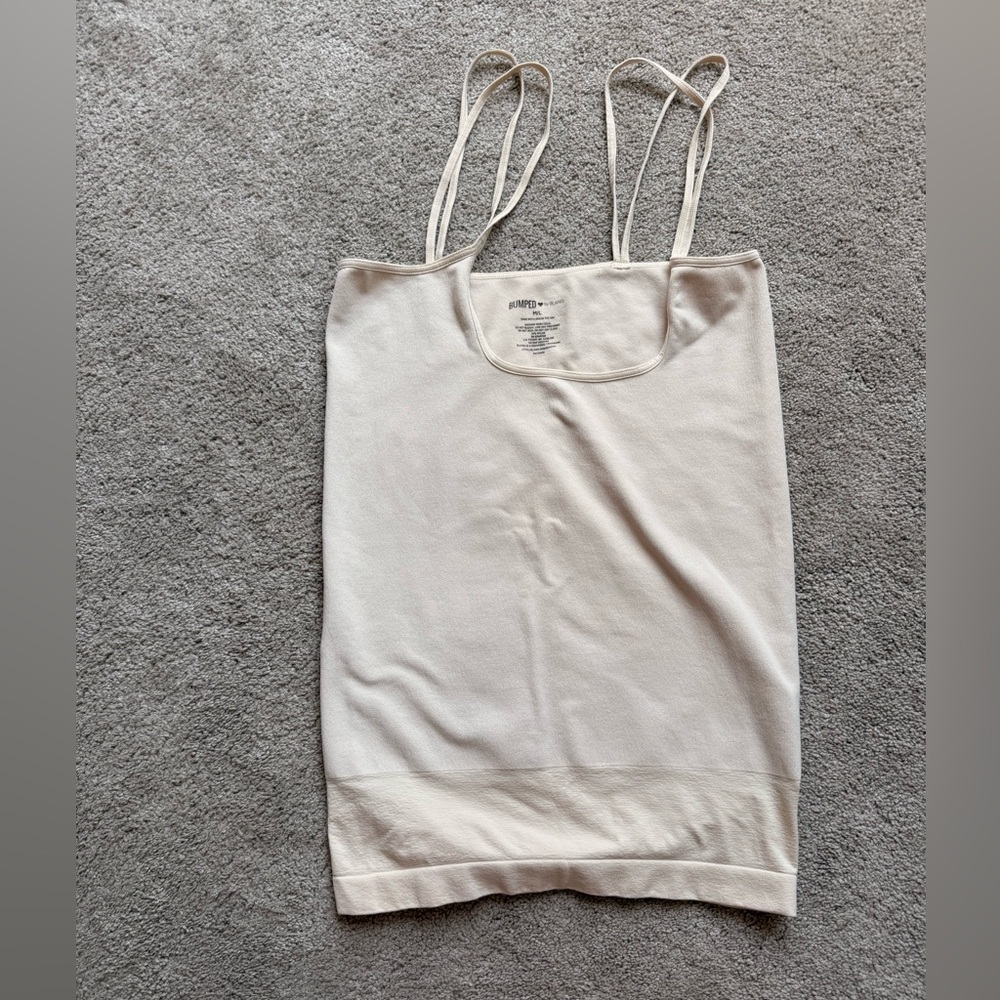 Maternity tank top/shape wear by Bumped by Blanqi.